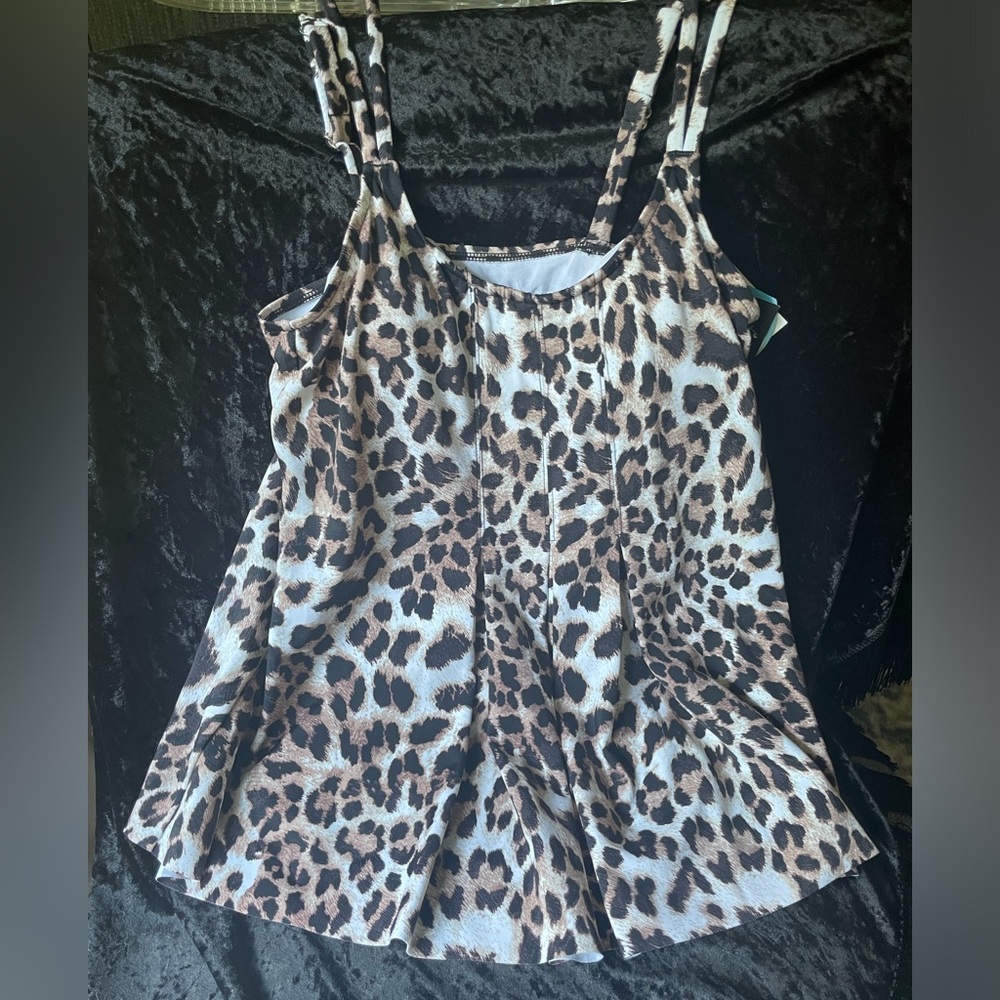 Swim Solutions Tankini Top Size 8 NWT - Picture 6 of 12